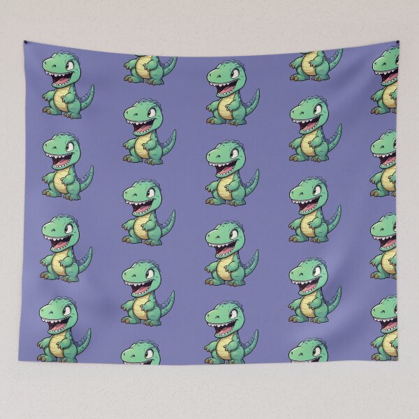 Item preview, Cute and Happy T-Rex Sticker. designed and sold by Moeno-Roeso.
