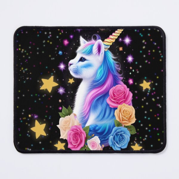 Item preview, Caticorn and Roses designed and sold by Melancholy & Whimsy.