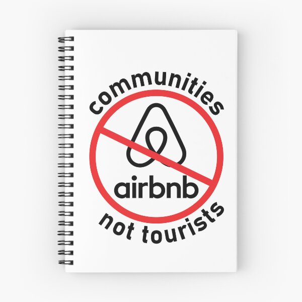 Item preview, Anti Airbnb - communities not tourists designed and sold by sickapparel91.