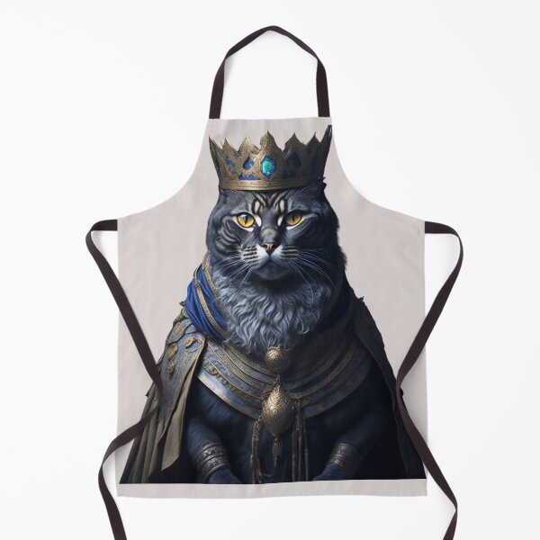 Item preview, A cat dressed as a king designed and sold by CustomArtistry.