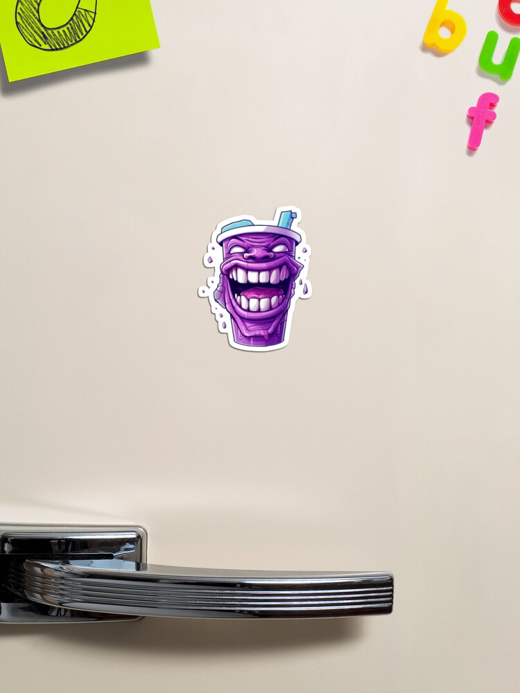 Grimace Shake Design, Trend, Grimace Character, Fast Food Art,  Poster for  Sale by Liezdesign