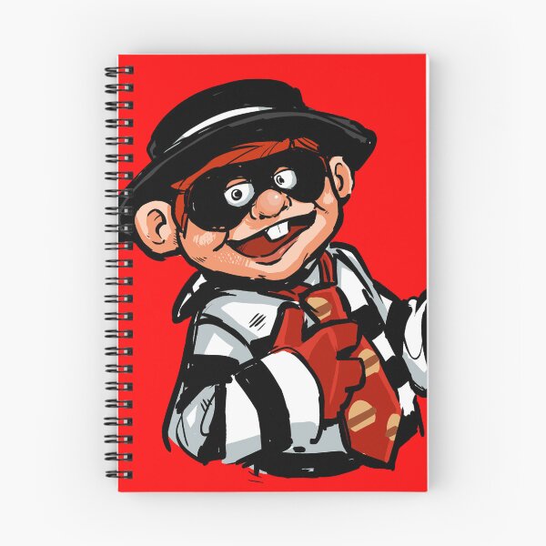 Item preview, Hamburglar Doodle designed and sold by MrHinkleDraws.