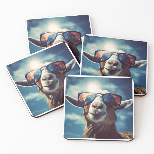 Item preview, living the goat life,  shirt designed and sold by Wyokid.