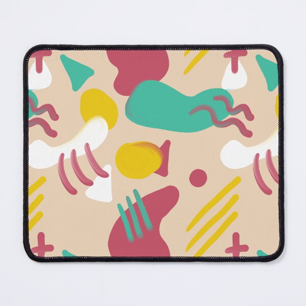 Item preview, Pattern 90s abstract colorful beige background designed and sold by CecyLL.