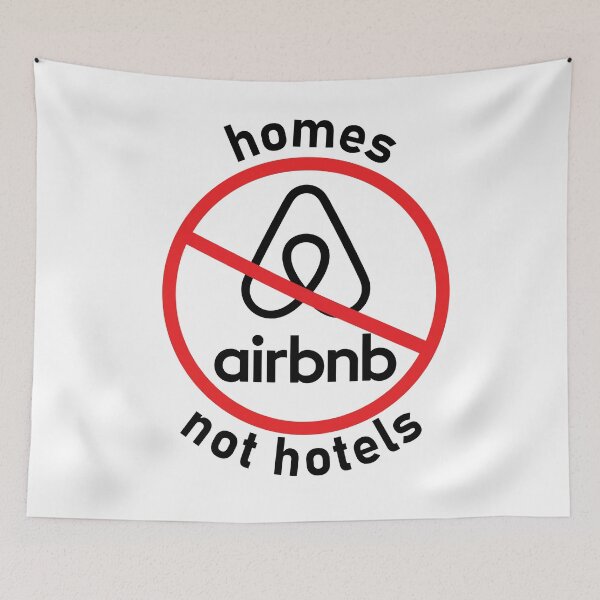 Item preview, Anti Airbnb Houses not hotels designed and sold by sickapparel91.