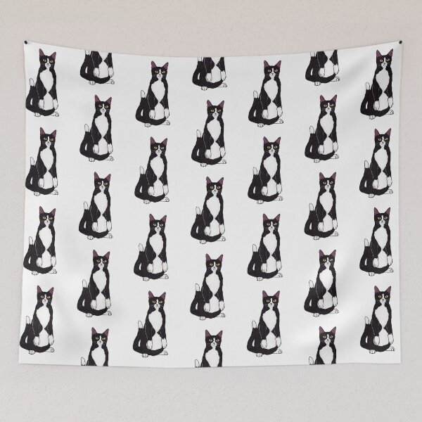 Item preview, Standing Tuxedo Cat  designed and sold by sketchymaja.