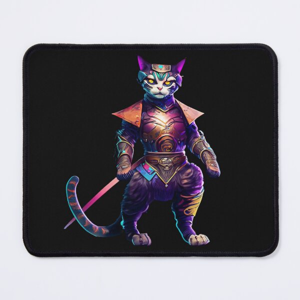 Item preview, Cyberpunk-Katze/cat in Samurai Armor 24 designed and sold by Finity Atelier.