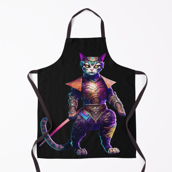 Item preview, Cyberpunk-Katze/cat in Samurai Armor 24 designed and sold by Finity Atelier.