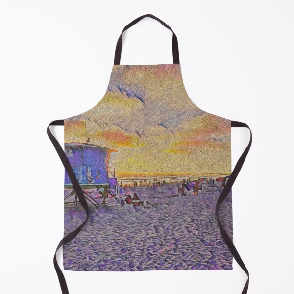 Item preview, BEACH AT SUNSET designed and sold by ArtbyRolleen.