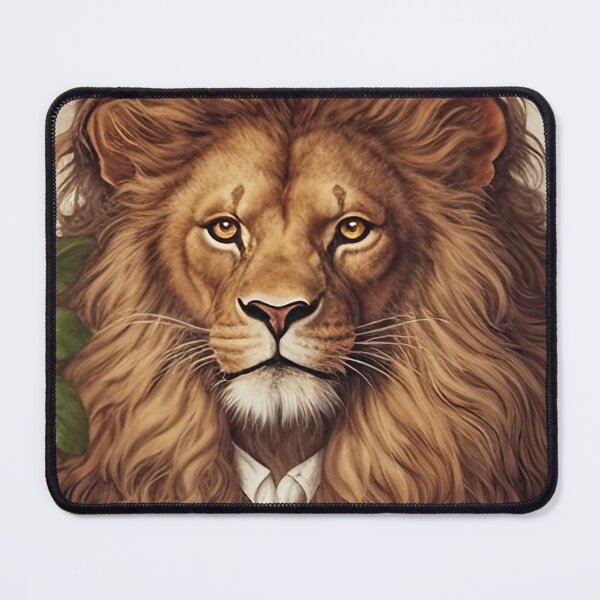 Item preview, Lion holding a glass of wine designed and sold by abmkf.