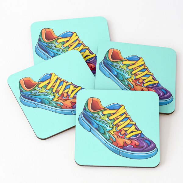Item preview, Colorful Pride Shoe Sticker designed and sold by Moeno-Roeso.