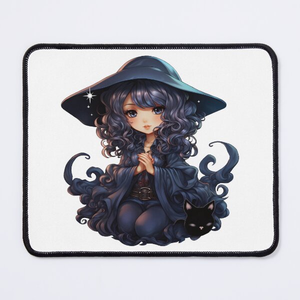Item preview, Mystic Moonshadow | Embrace the Enigma | Celestial Chibi Art designed and sold by PopPopGfx.