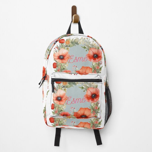 Item preview, A beautiful name design with Poppies "Esme" designed and sold by Storm20k.
