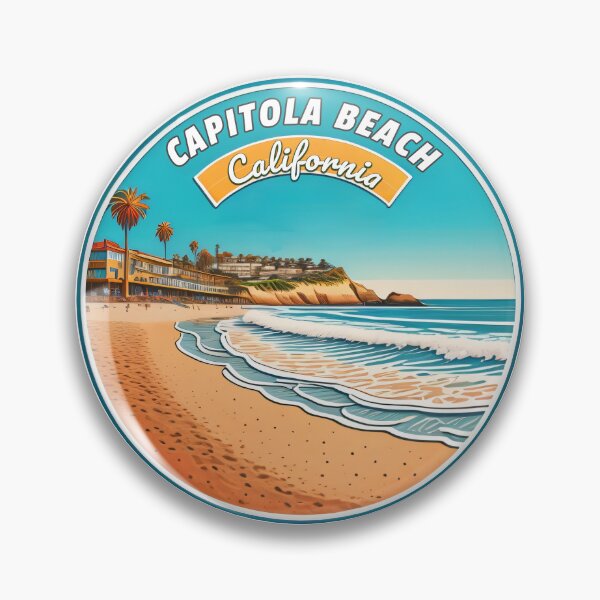 Item preview, Capitola Beach California sea view designed and sold by Outofdream1.