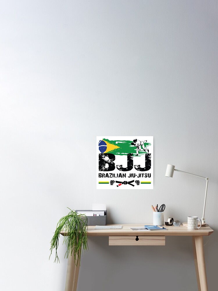 Brazilian Jiu-Jitsu Poster for Sale by marcosty