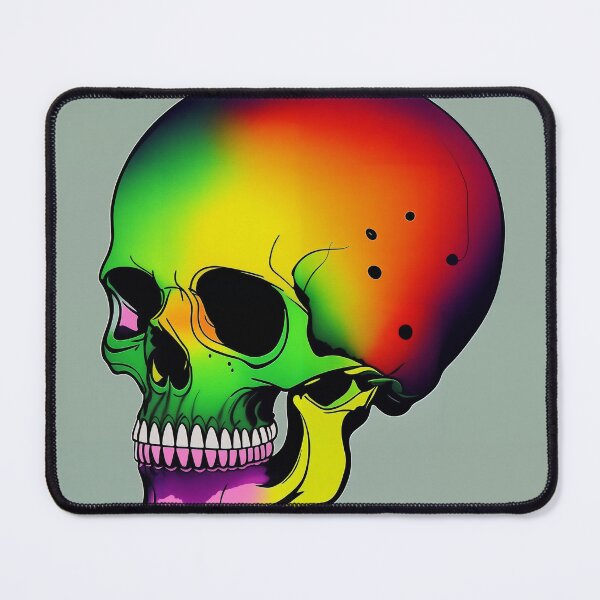 Item preview, Rainbow skull designed and sold by deadkesn.