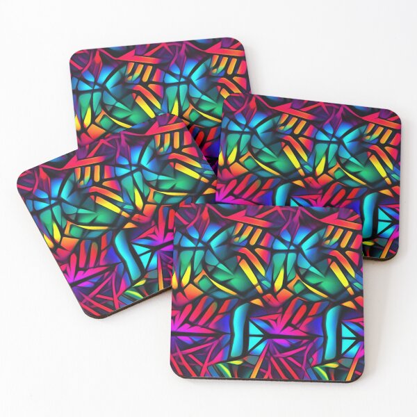 Item preview, abstraction in neon designed and sold by SBD-Shop.