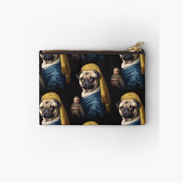 Item preview, Pug with a Doll: Baroque Wonders in Digital Art! designed and sold by calharborne.