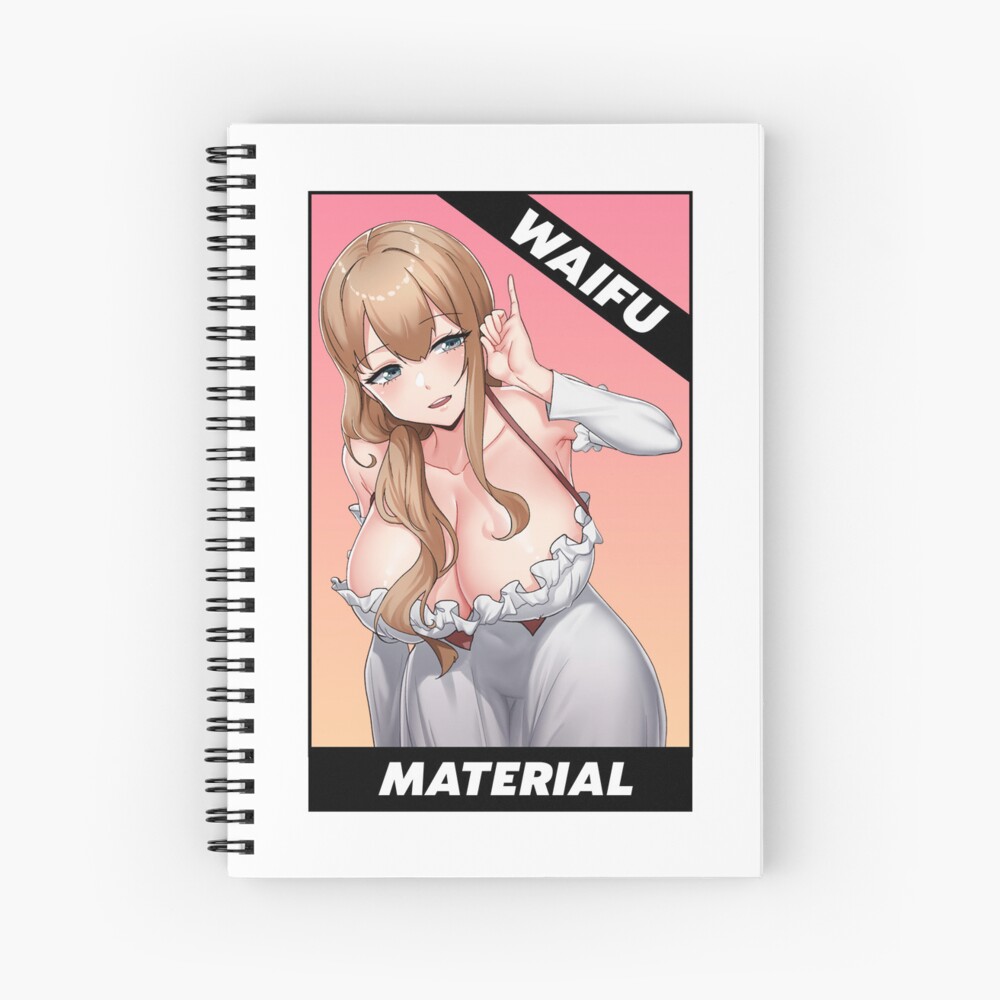 Lámina artística for Sale con la obra «tetona anime milf waifu material -  rubia Mamá» de Anime Shape | Redbubble