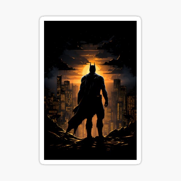 Item preview, A Hero's Vigil by Sunset - Silhouette - Hero designed and sold by Fenay Designs.