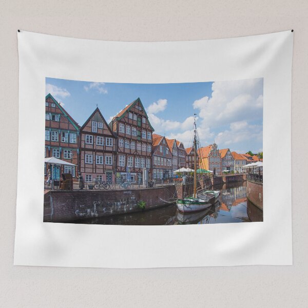 Item preview, An old harbour at the River Elbe designed and sold by jchanders.