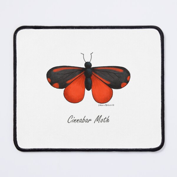 Item preview, Cinnabar Moth designed and sold by julianamotzko.