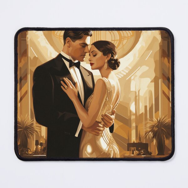 Item preview, Art Deco 1920's Couple designed and sold by Luna-Art-Design.