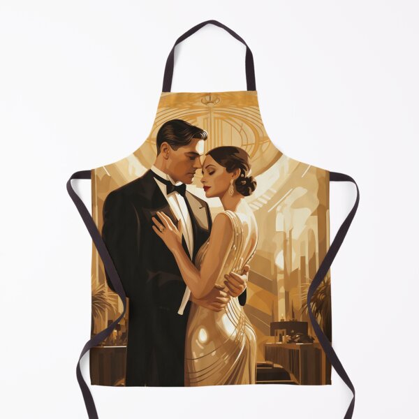 Item preview, Art Deco 1920's Couple designed and sold by Luna-Art-Design.