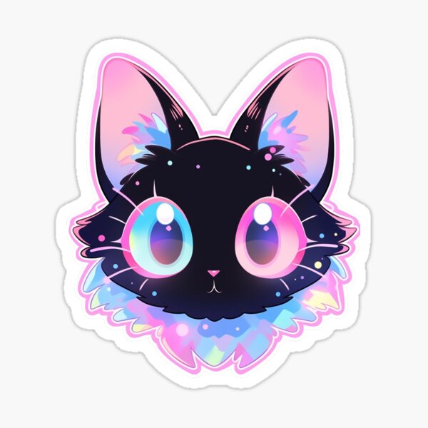 Item preview, odd eyed cat  designed and sold by BackInTimeMerch.
