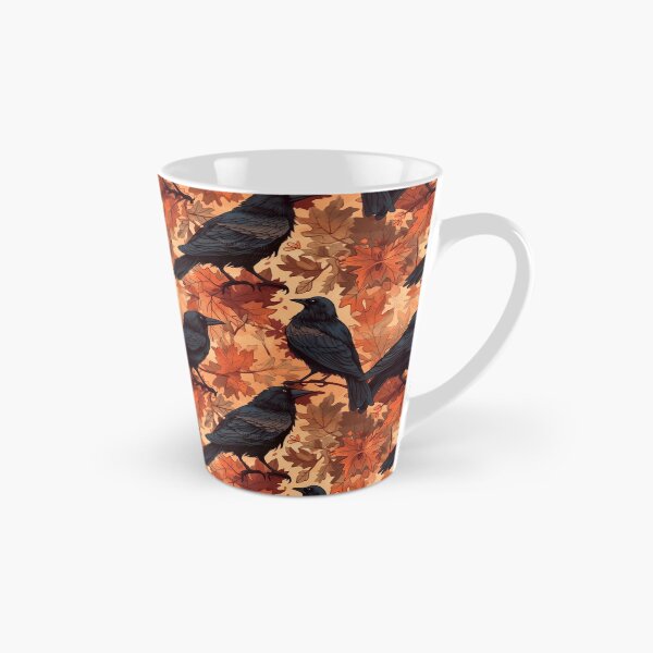 Item preview, Crows Ravens and Autumn Fall Leafs designed and sold by Rottopics.