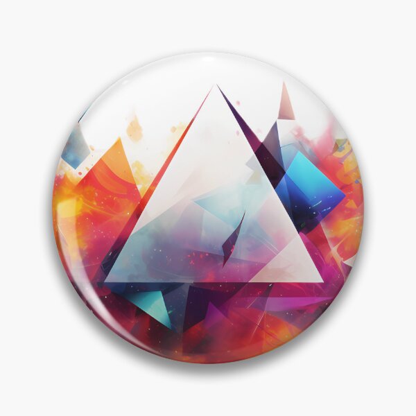 Artikelvorschau, Abstract colorfull triangles entworfen und verkauft von tropicaltee.