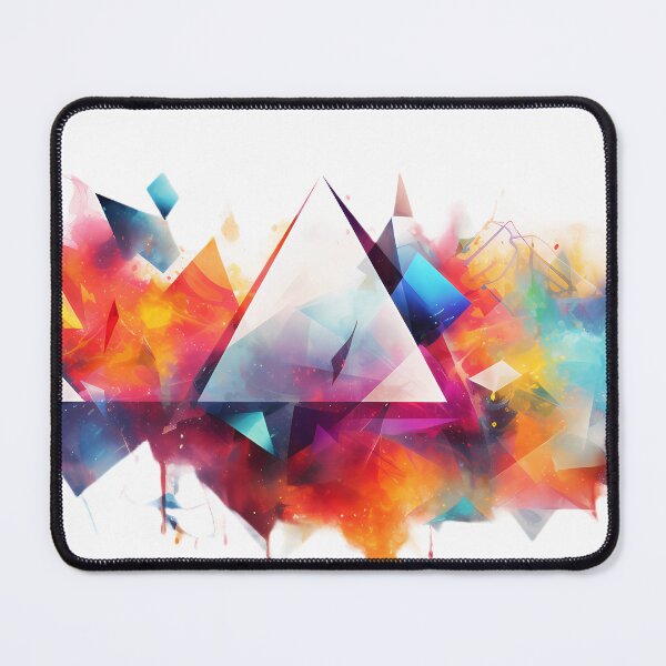 Item preview, Abstract colorfull triangles designed and sold by tropicaltee.