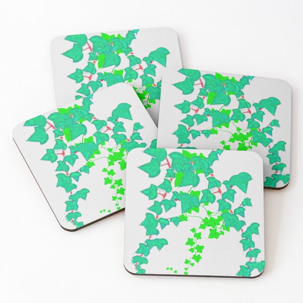 Item preview, HANGING GREEN GARDEN IVY VINES PATTERN ART designed and sold by sharlesart.