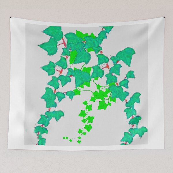 Item preview, HANGING GREEN GARDEN IVY VINES PATTERN ART designed and sold by sharlesart.