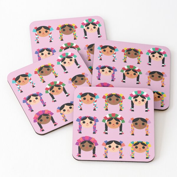Item preview,  Maria ‘Tres Sabores’- Linear Pattern (Pink) designed and sold by AIKEKARAI.