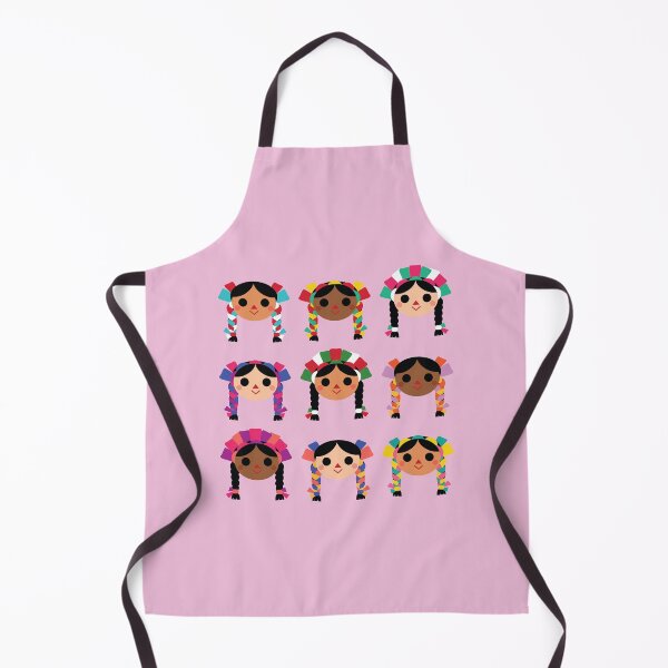Item preview, Maria ‘Tres Sabores’- Linear Pattern (Pink) designed and sold by AIKEKARAI.