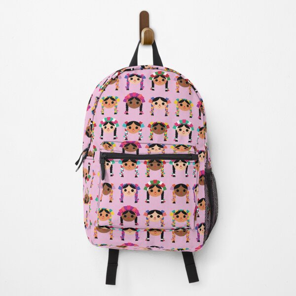 Item preview, Maria ‘Tres Sabores’- Linear Pattern (Pink) designed and sold by AIKEKARAI.