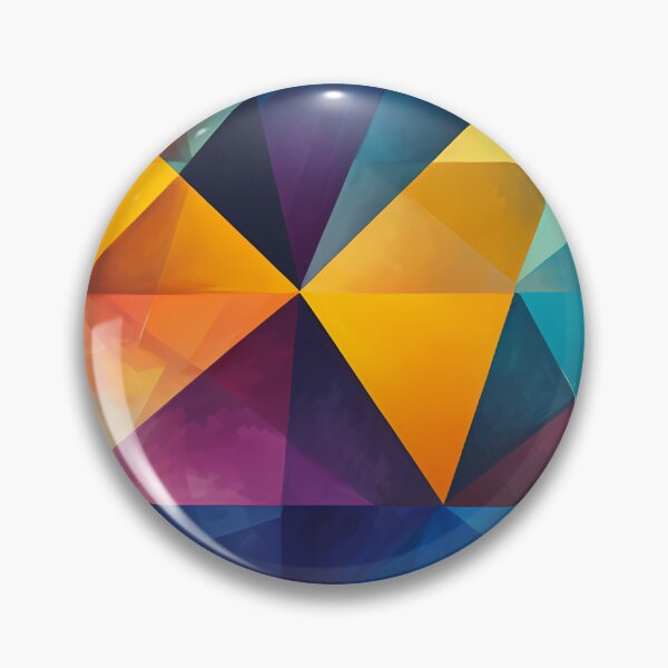 Artikelvorschau, Abstract colorful triangles entworfen und verkauft von tropicaltee.