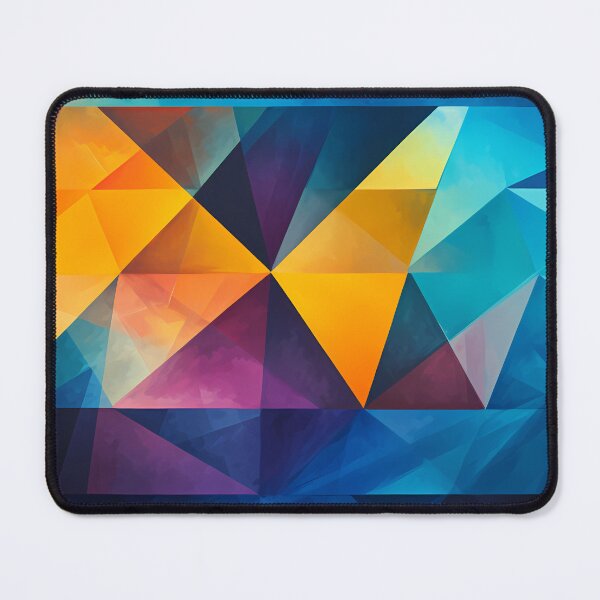 Item preview, Abstract colorful triangles designed and sold by tropicaltee.