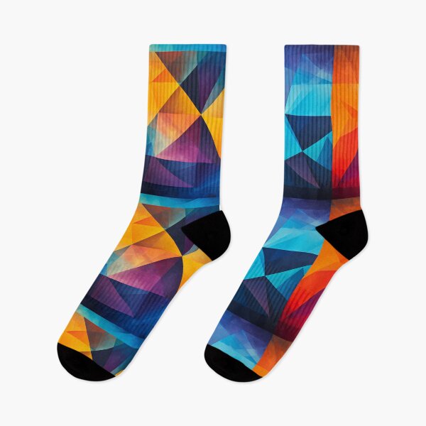 Artikelvorschau, Abstract colorful triangles entworfen und verkauft von tropicaltee.