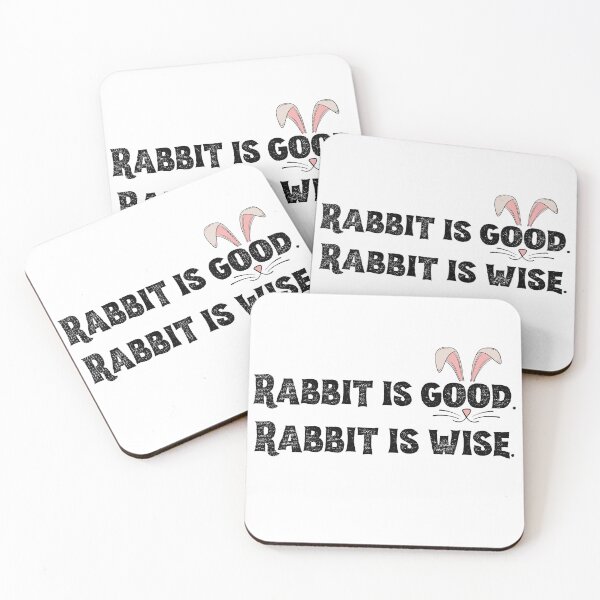 Item preview, Rabbit is good, rabbit is wise designed and sold by PixiesPlace.