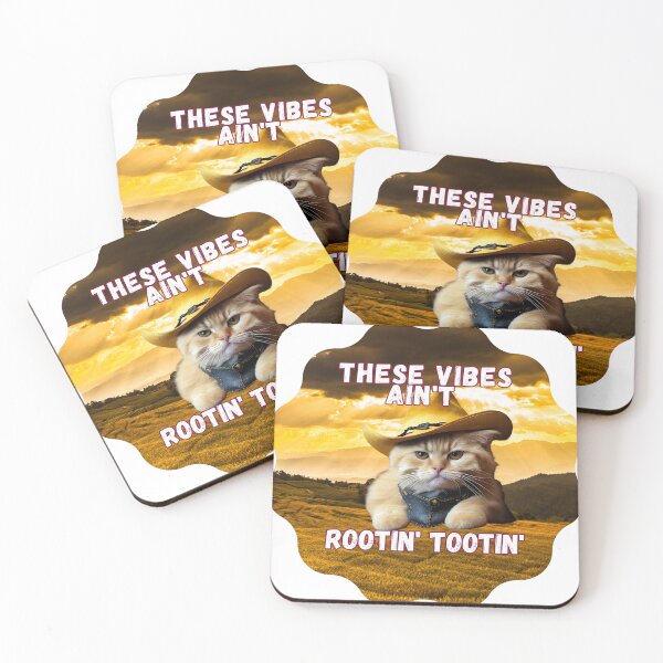 Item preview, These Vibes Ain't Rootin' Tootin' designed and sold by Volzy.