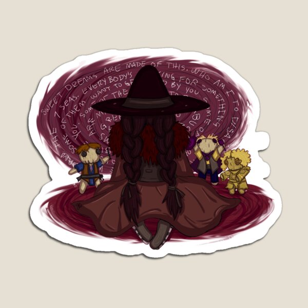 Strix and her Friends Magnet