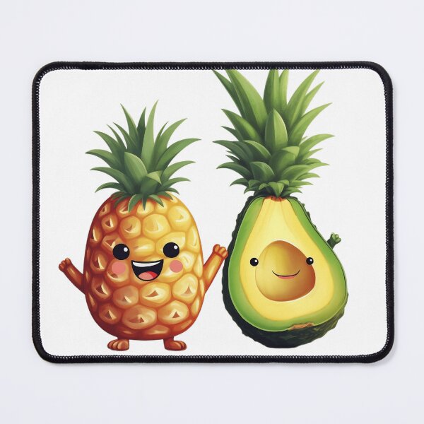 Item preview, Avocado and Pineapple Love: The Perfect Pairing designed and sold by websajtovinis.