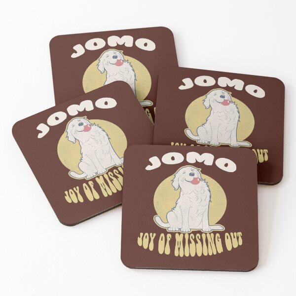 Item preview, JOMO Joy Of Missing Out Funny Quote designed and sold by Cute & Sassy Custom Gifting Boutiques.