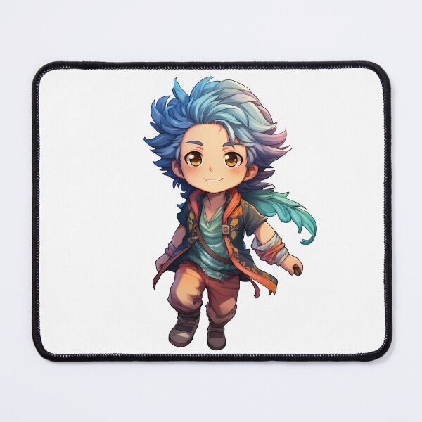 Item preview, Whimsical Wanderer | Zesty Zephyr | Free-Spirited Chibi Art designed and sold by PopPopGfx.