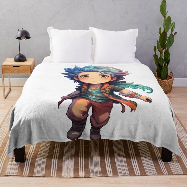 Item preview, Whimsical Wanderer | Zesty Zephyr | Free-Spirited Chibi Art designed and sold by PopPopGfx.