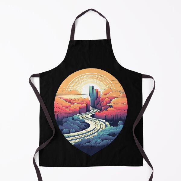 Item preview, Eternal Path: Nature-Inspired Art Nouveau Journey | Vibrant Cityscapes designed and sold by BNCH44.