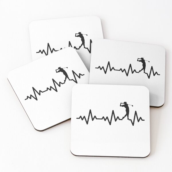 Item preview, Heartbeat Golf Golfer I love golf golf course designed and sold by Gordenwear.