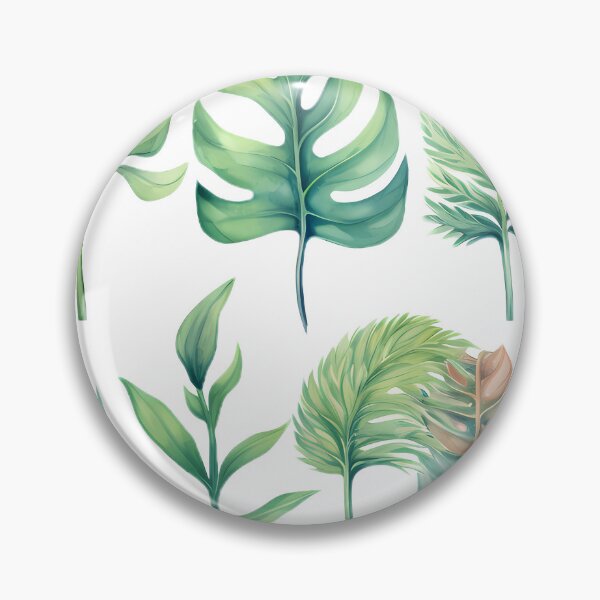 Artikelvorschau, Watercolor tropical leaves entworfen und verkauft von tropicaltee.